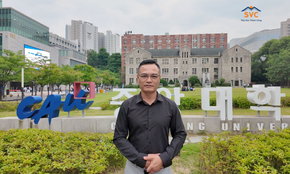 SVC l&agrave;m việc trực tiếp tại trường Chung-Ang