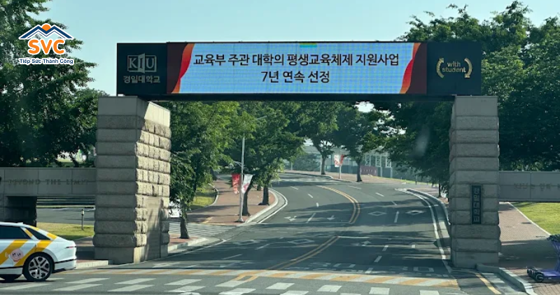 Tổng quan trường Đại học Kyungil từ Du học SVC